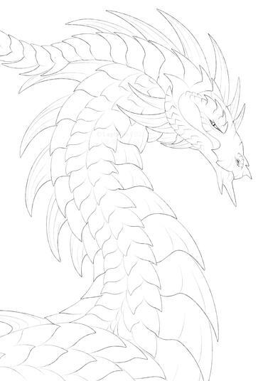 Sketch Style Lineart