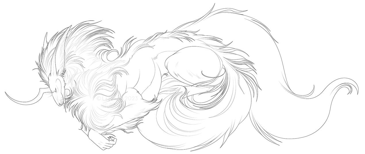 Fullbody Lineart